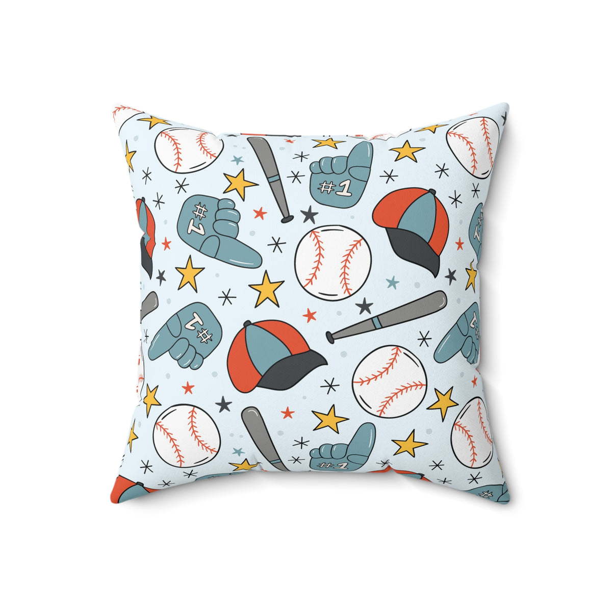 Home Run Heroes Throw Pillow