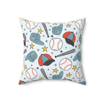 Home Run Heroes Throw Pillow