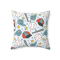 Home Run Heroes Throw Pillow