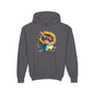 Cool Sunflower Kitten 1 Youth Hoodie