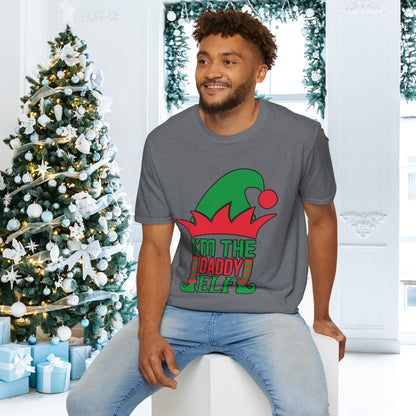 I'm The Daddy Elf Adult T-shirt