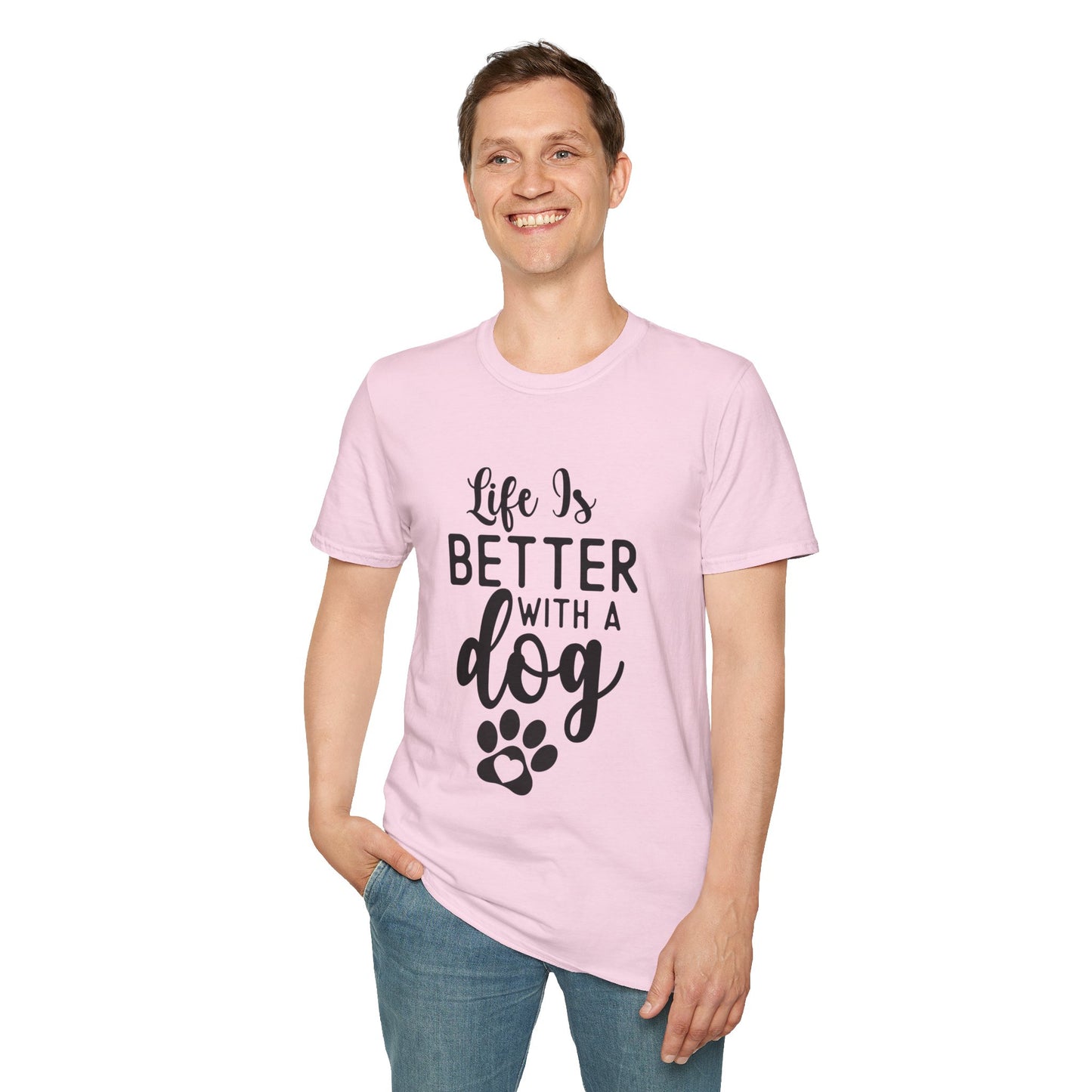 Life Is Better With A Dog T-shirt