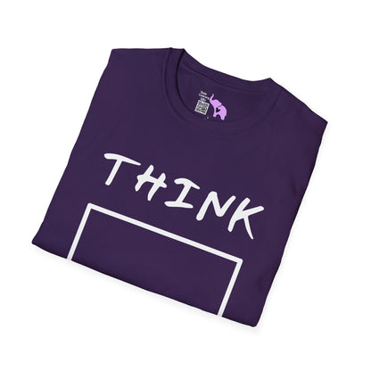THINK (Outside the Box) Adult T-shirt
