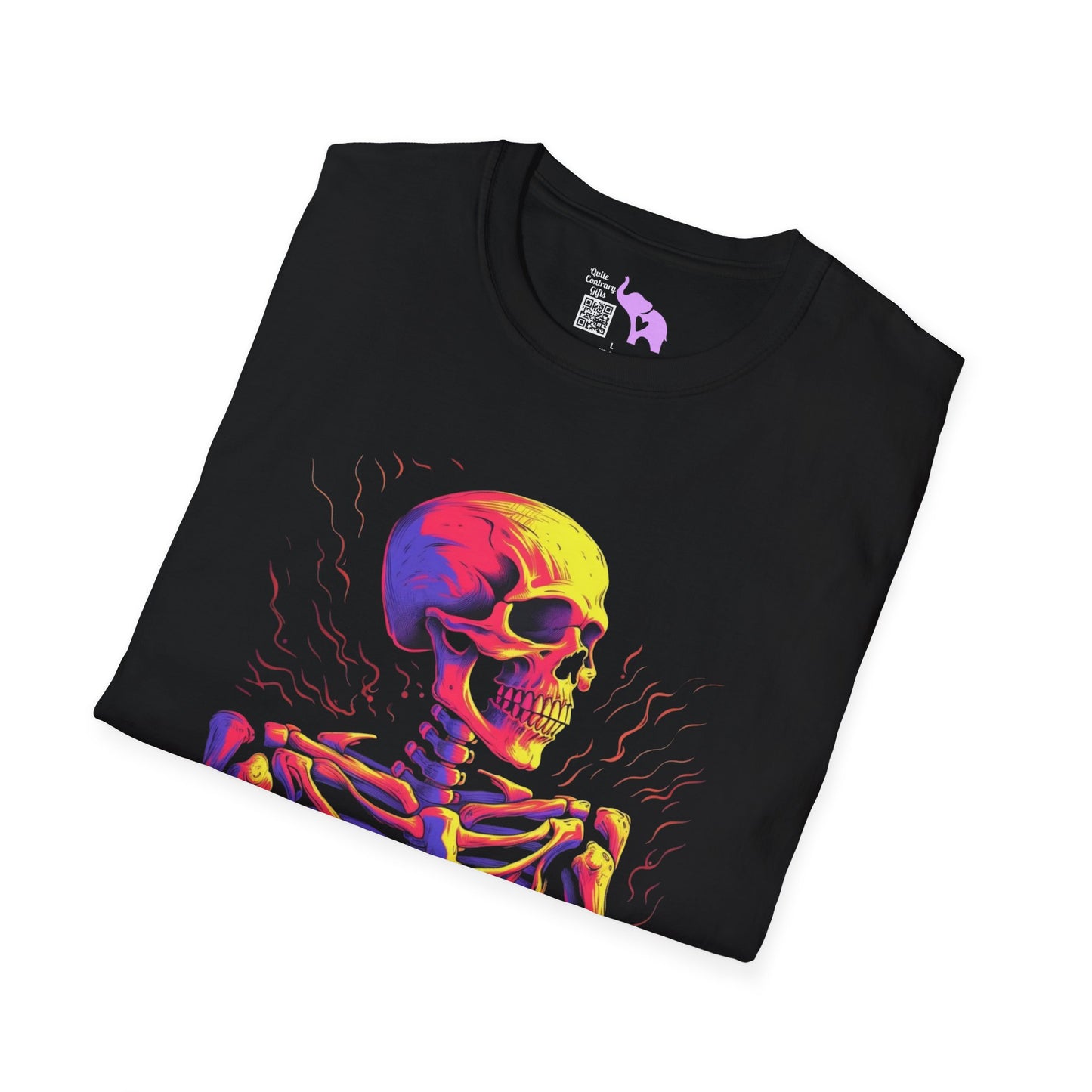 Creepy Bones 13 Adult T-shirt