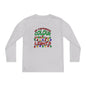 My Favourite Colour Is Christmas Lights Youth Long Sleeve Tee