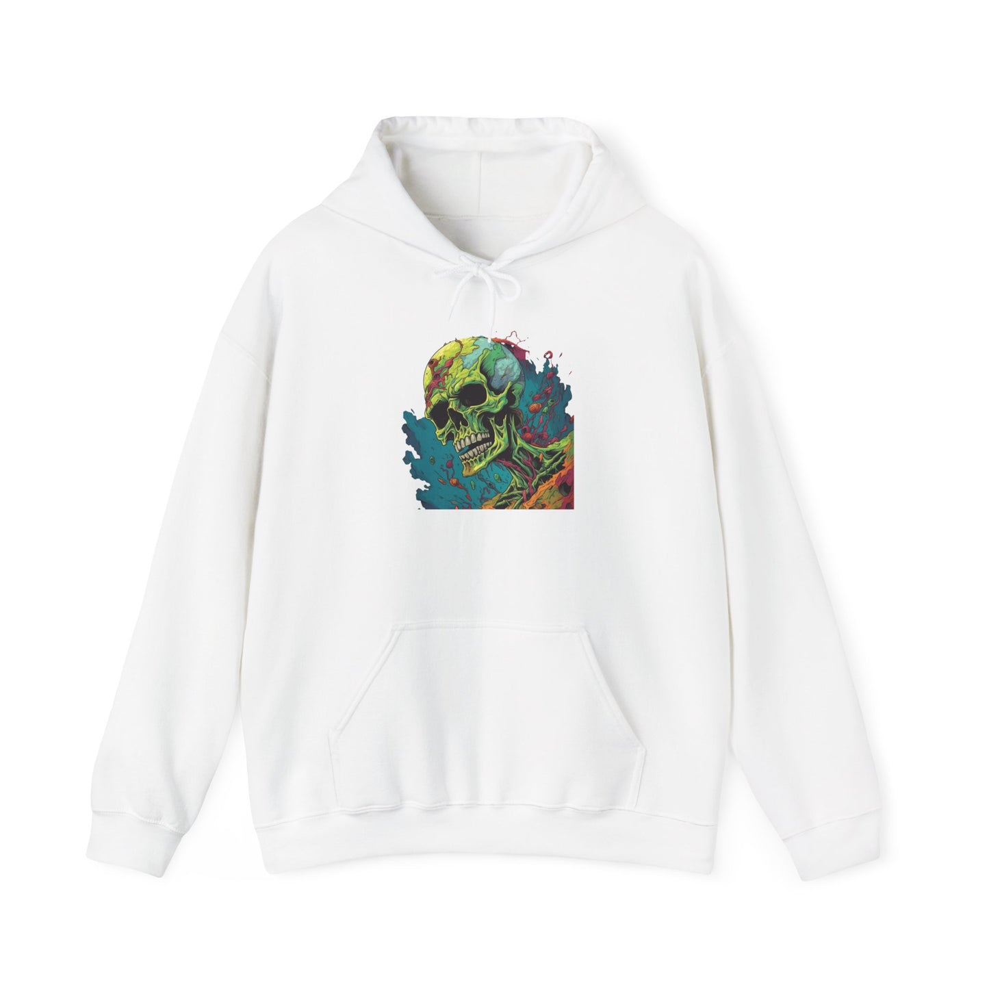 Surreal Skullscape Heavy Blend™ Hooded Sweatshirt