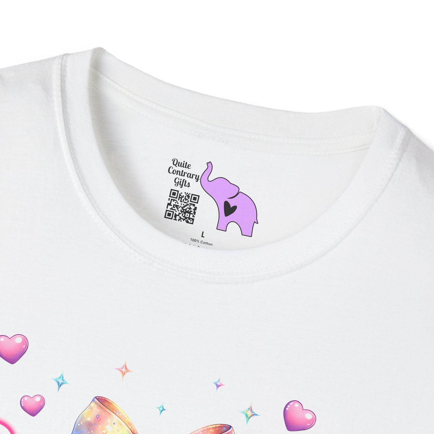 Spooky Pastel Ghost Adult T-shirt