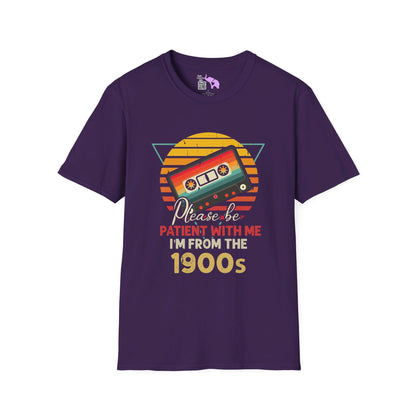 Please Be Patient With Me I'm From The 1900's (Retro Cassette) T-shirt