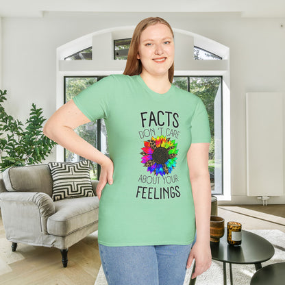 Facts Don't Care About Your Feelings Adult T-shirt