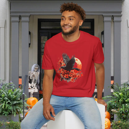 Halloween Crows Adult T-shirt