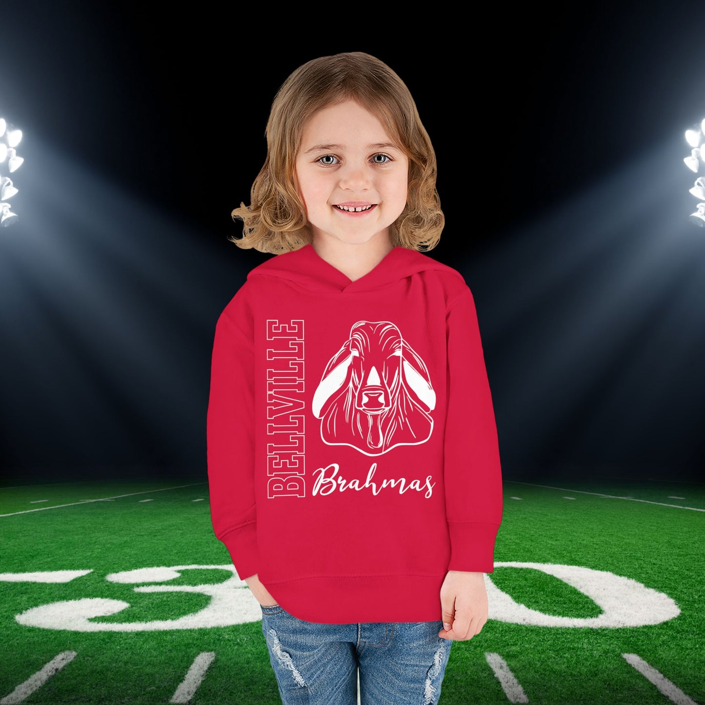 Bellville Vertical Fury Toddler Hoodie