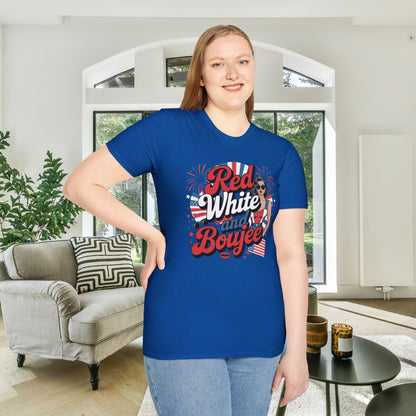 Red, White, and Boujee Adult T-shirt