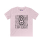 I Am Eight Typography Youth Softstyle Tee