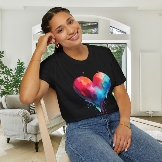 Heart Colorway Adult T-shirt