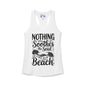 Nothing Soothes the Soul LIke A Walk on the Beach Women's Ideal Racerback Tank