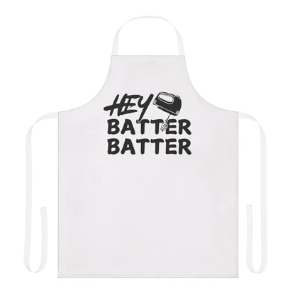 Hey Batter Batter (White) Apron