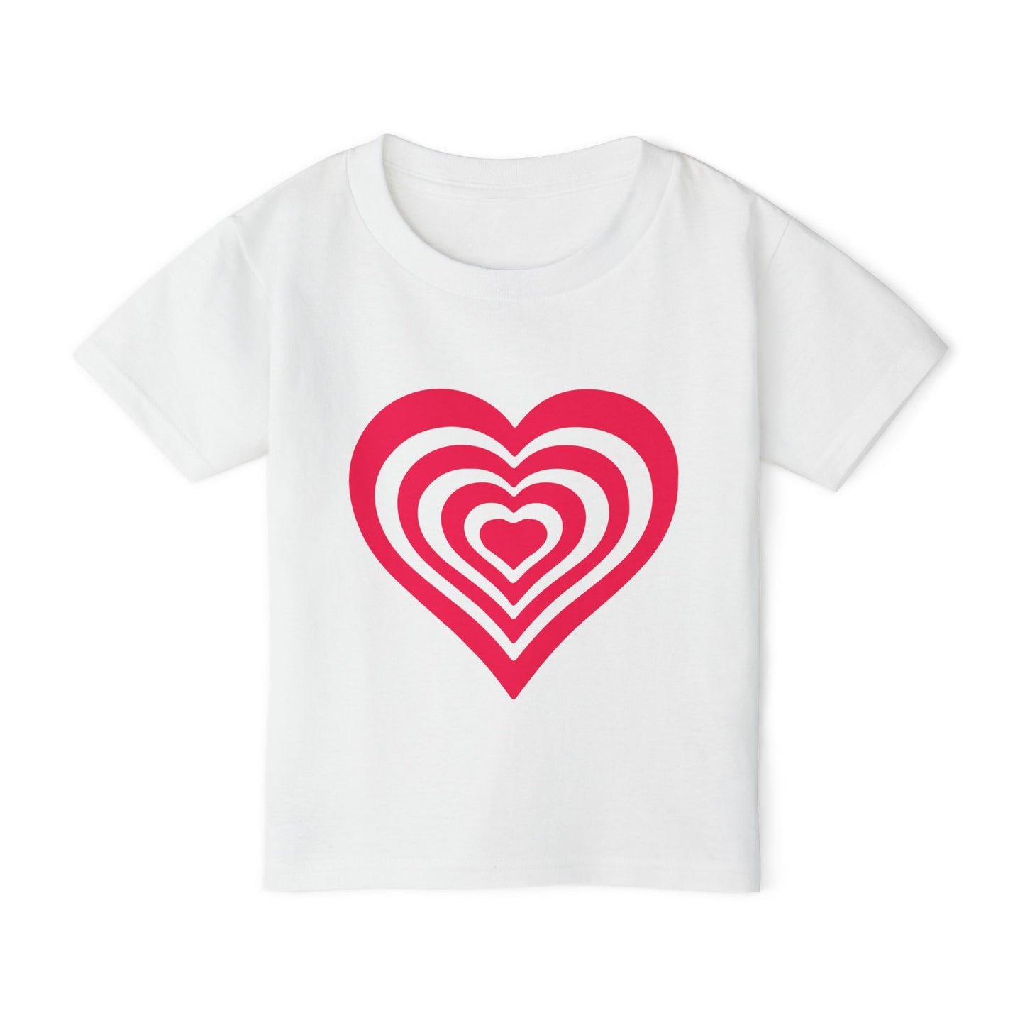 Layered Hearts Heavy Cotton™ Toddler T-shirt