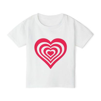 Layered Hearts Heavy Cotton™ Toddler T-shirt