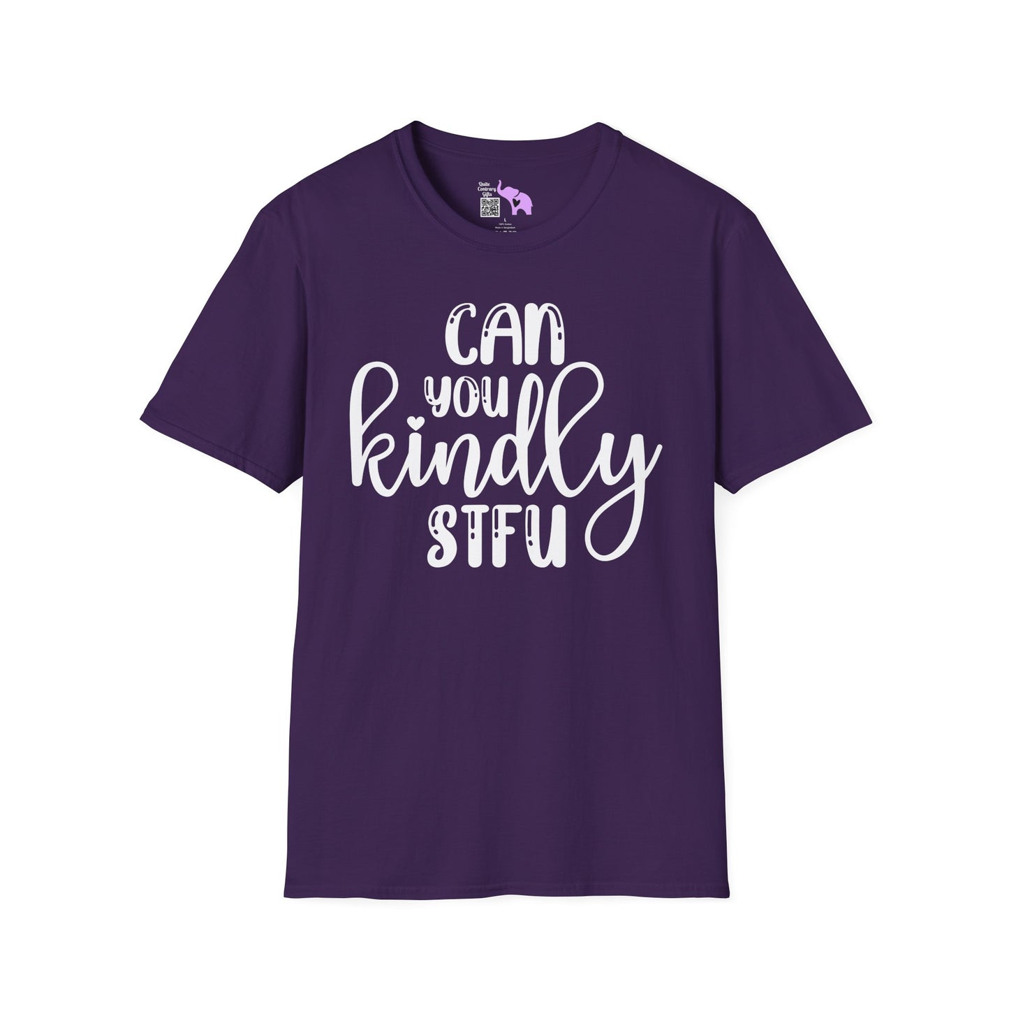 Can You Kindly STFU Adult T-shirt