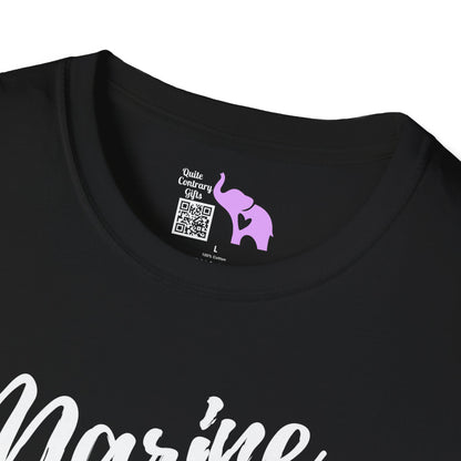 Marine Mom Adult T-shirt