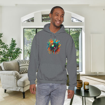 Colorful Cameral Lens Heavy Blend™ Hooded Sweatshirt