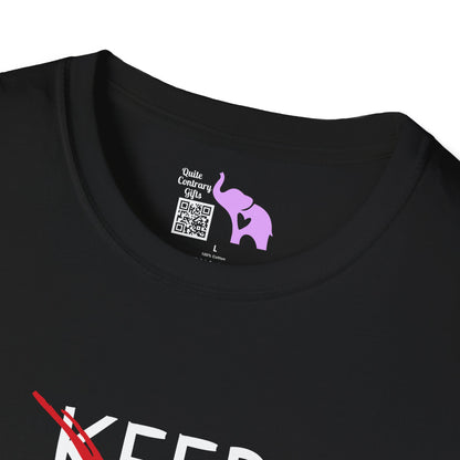 Keep Calm and Panic Adult T-shirt