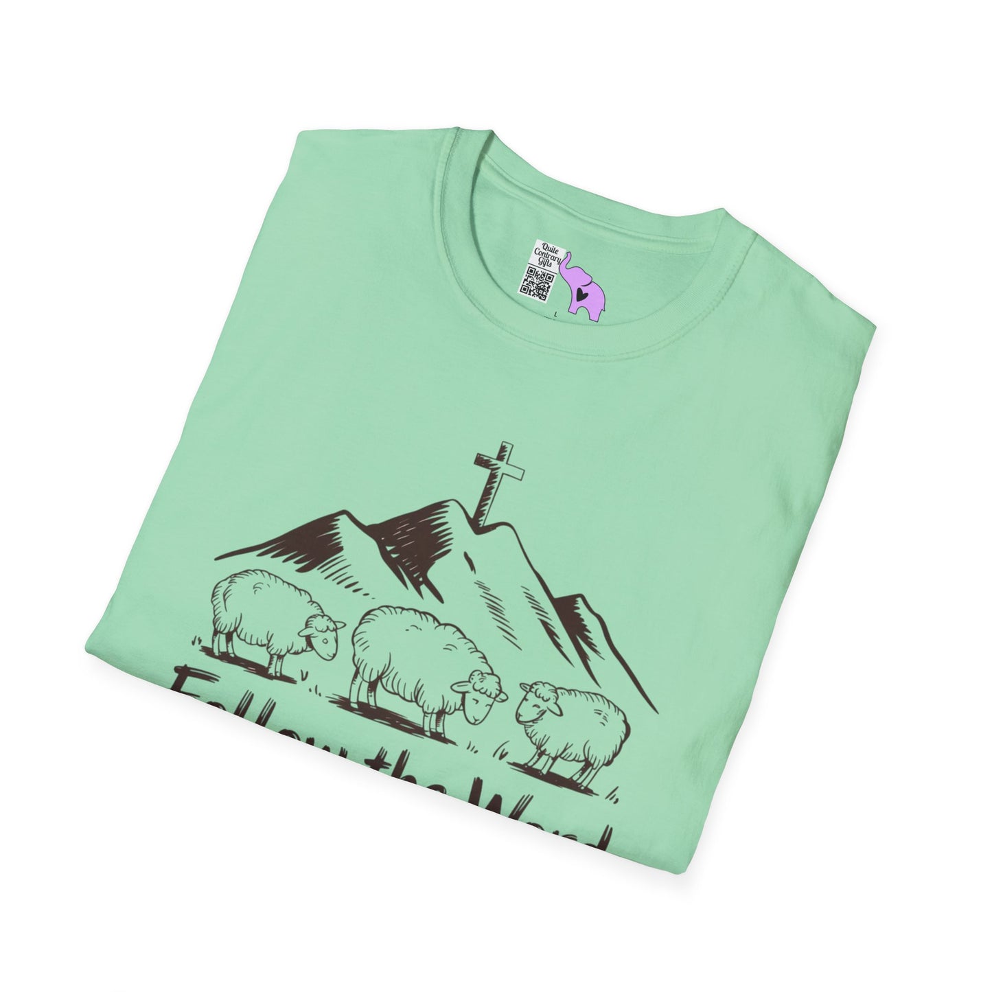 Follow The Word Not The Herd Adult T-shirt
