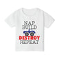 Nap Build Destroy Repeat Heavy Cotton™ Toddler T-shirt