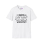 I Have A Good Heart, But This Mouth... Adult T-shirt