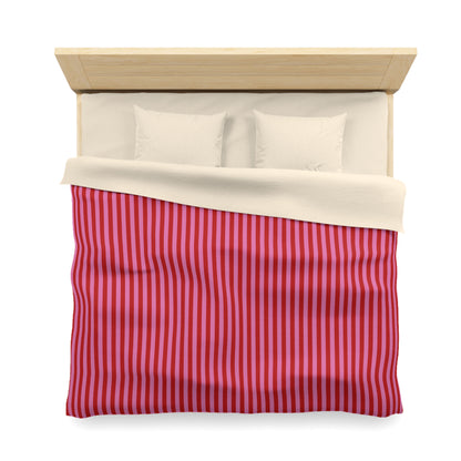 Be Mine Stripes Microfiber Duvet Cover