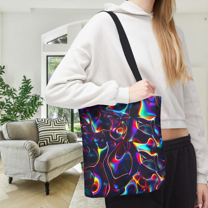 Holographic Mirage Canvas Tote Bag