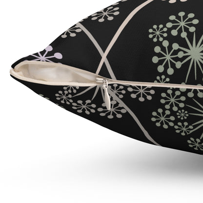 Dandelion Nightfall Throw Pillow