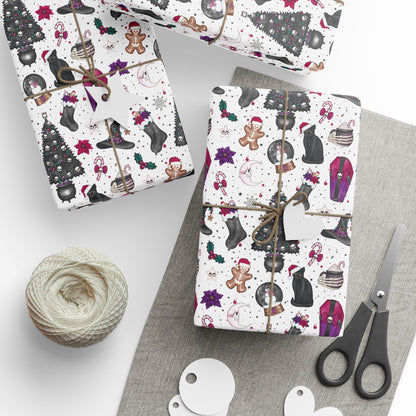 Creepy Christmas Wrapping Paper