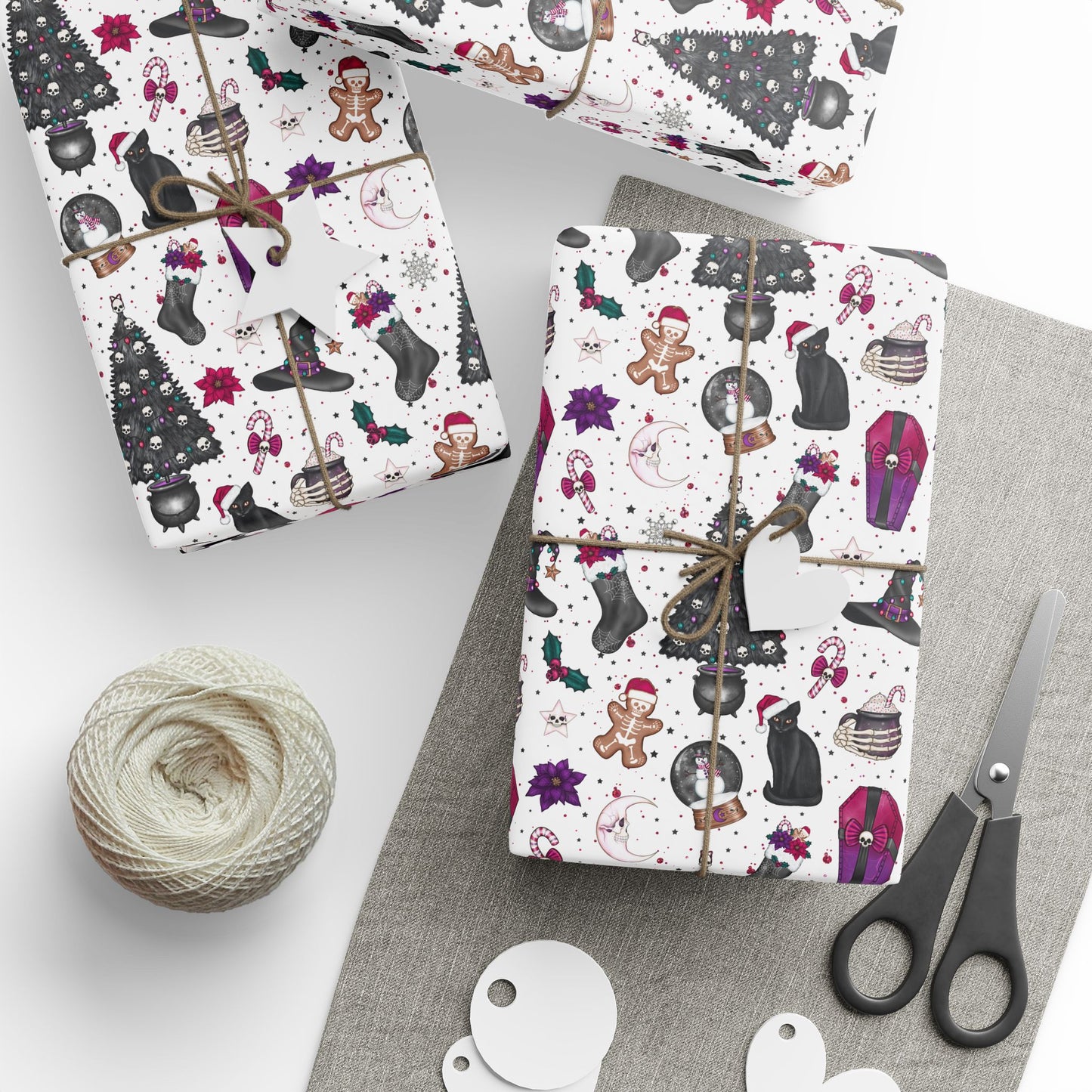 Creepy Christmas Wrapping Paper