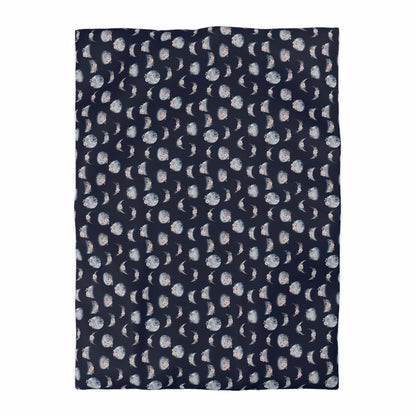 Lunar Garden Microfiber Duvet Cover
