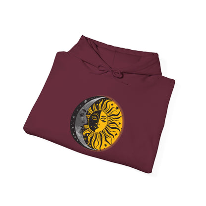 Sun Moon Stars Heavy Blend™ Hooded Sweatshirt