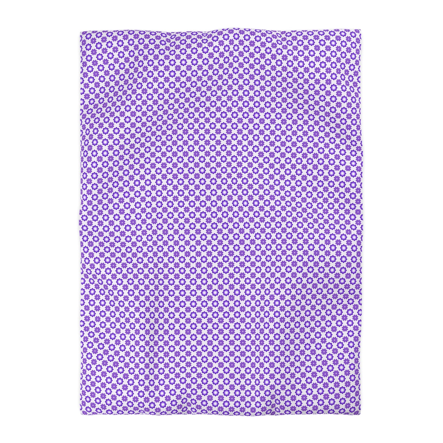 Purple Prism Garden Duvet Bedding Set