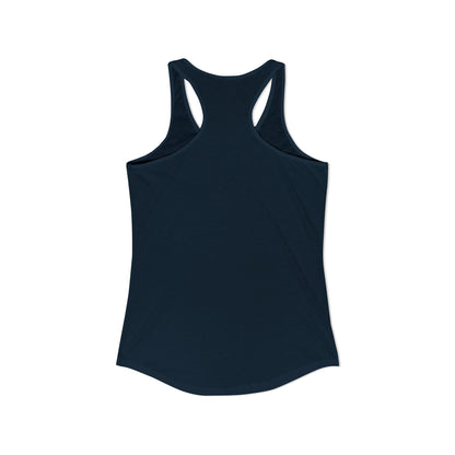 The Voice of the Ocean Speaks to the Soul Women's Ideal Racerback Tank