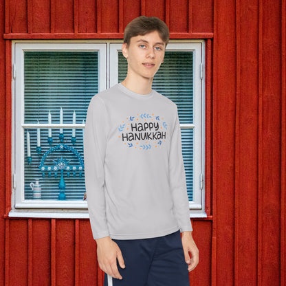 Happy Hanukkah 4 Youth Long Sleeve Tee