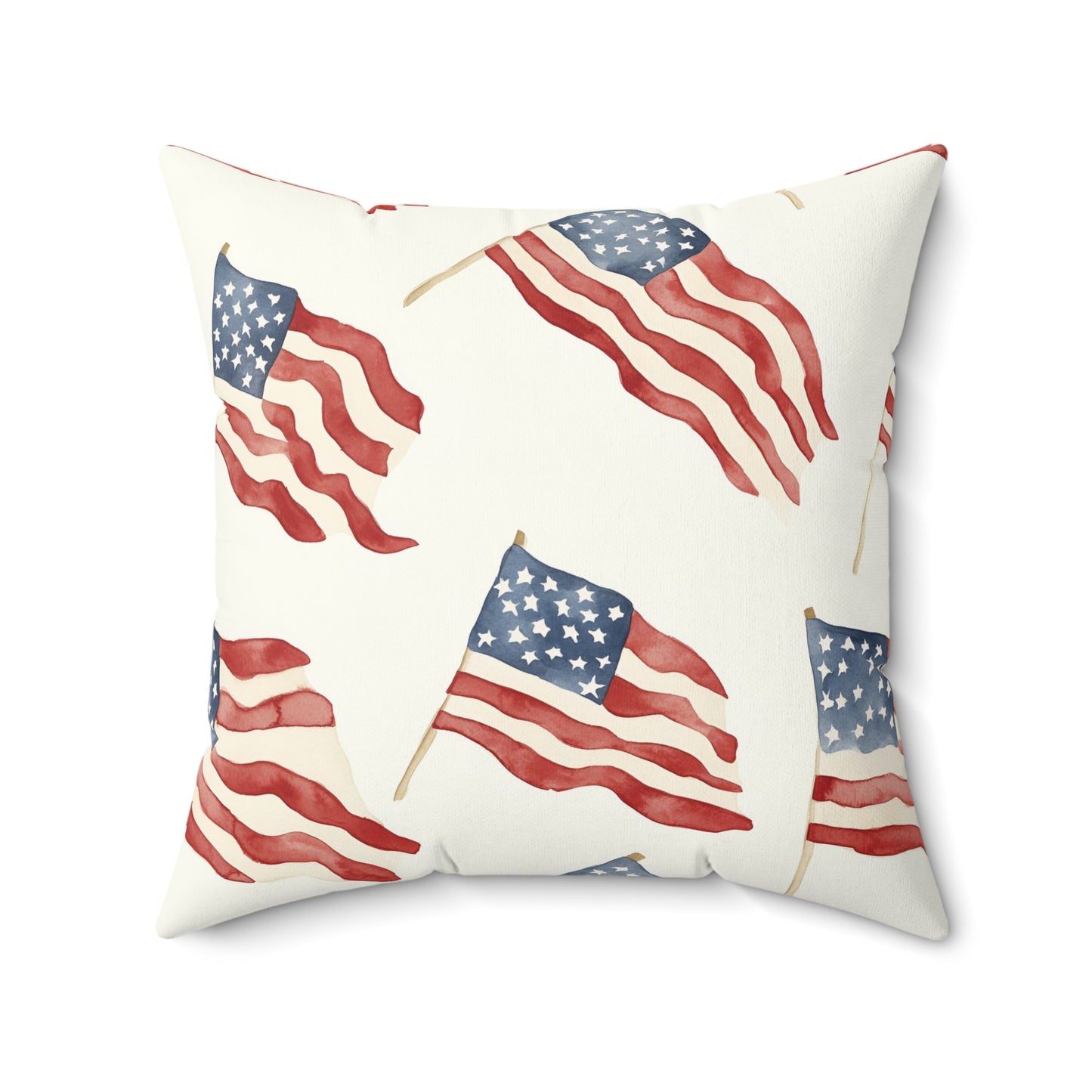 Waves of Freedom Throw Pillow