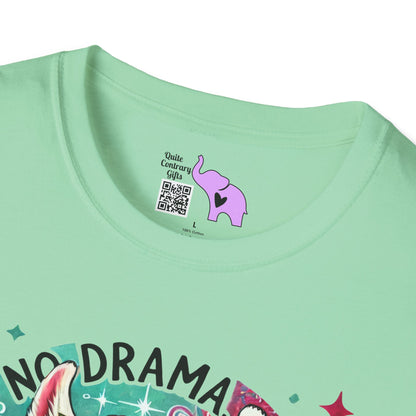 No Drama Just Llama Adult T-shirt