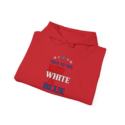 True to the Red White & Blue Heavy Blend™ Hooded Sweatshirt