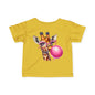 ""Giraffe Blowing Bubble Infant Soft T-Shirt
