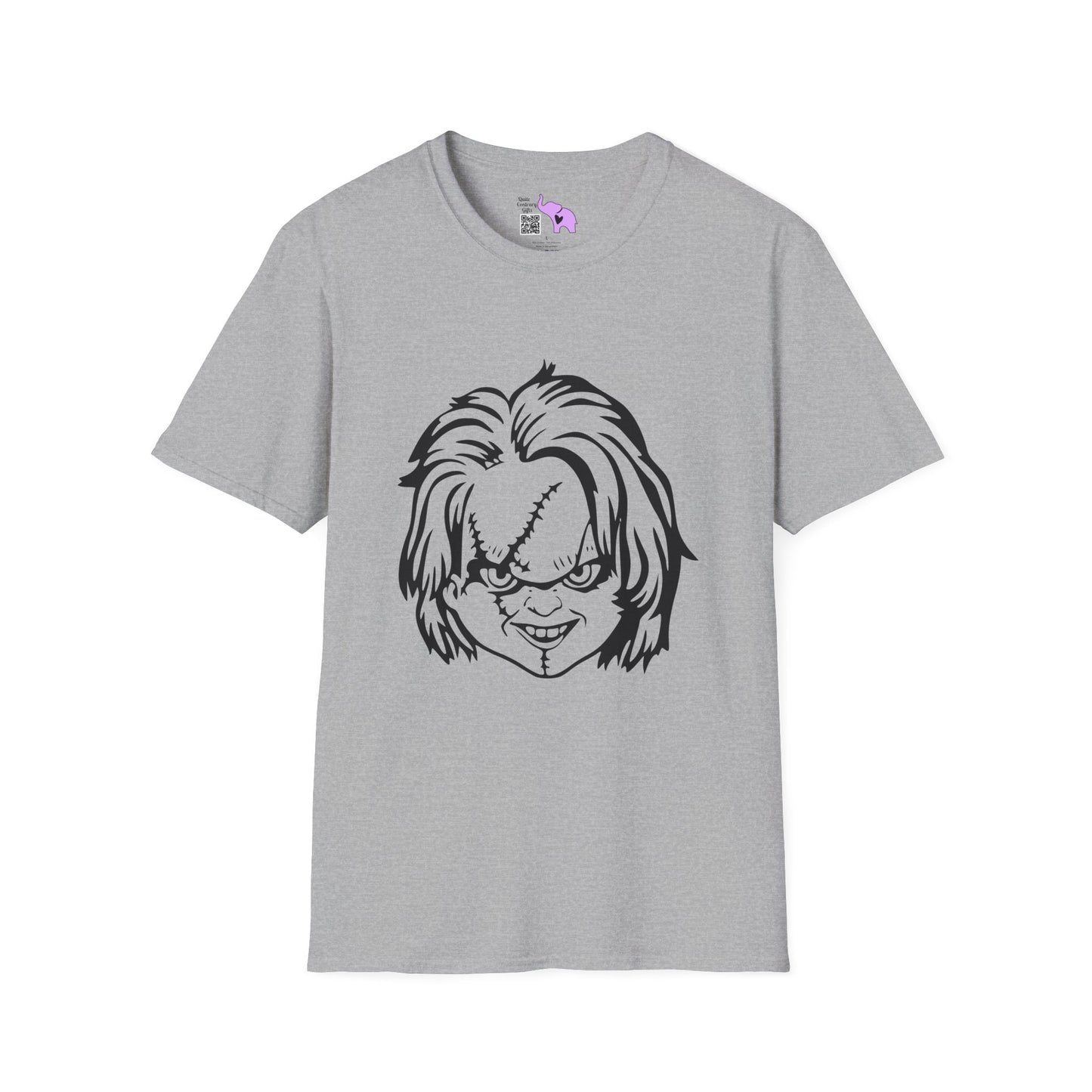 Simple Chucky Face Adult T-shirt