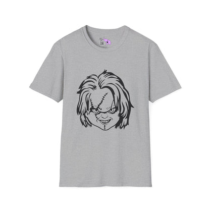 Simple Chucky Face Adult T-shirt