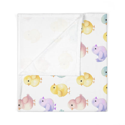 Little Peep Party Baby Swaddle Blanket