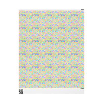 Dreamsicle Camo Wrapping Paper