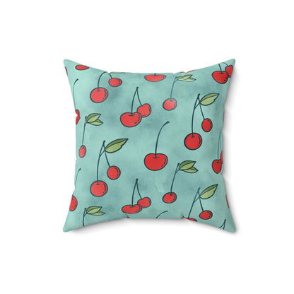 Cherry Jubilee Throw Pillow