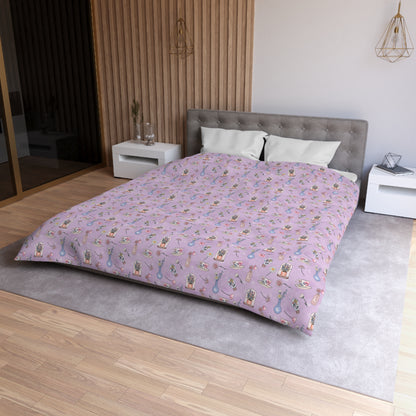 Lilac Meadow Keepsakes Microfiber Duvet Cover