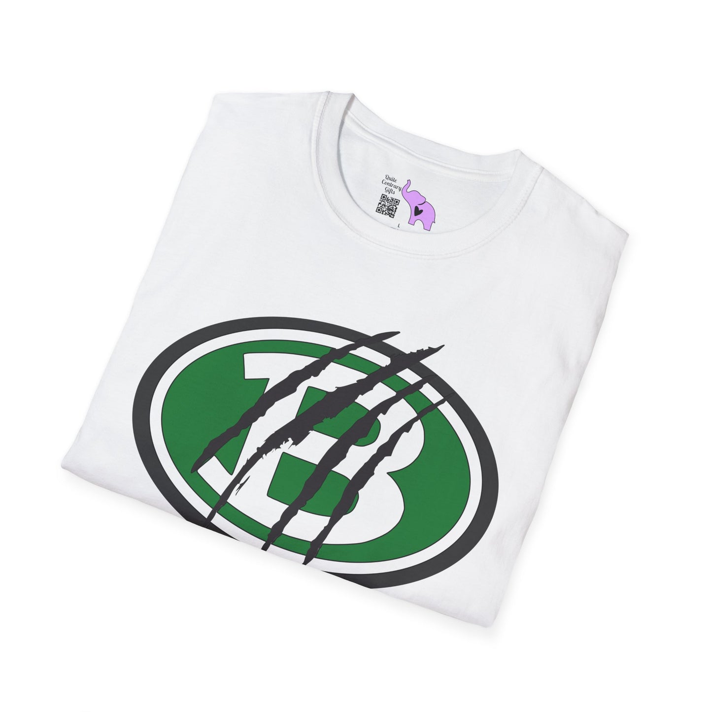 Brenham ISD Logo w/Claw Marks Adult T-shirt